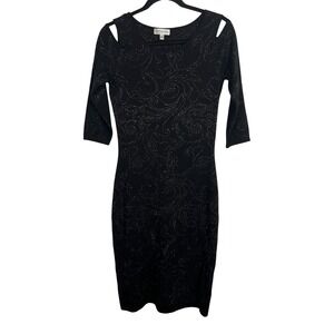 neiman marcus black cocktail dresses Robert Rodriguez Neiman Marcus Black Cocktail Dress Sz 12